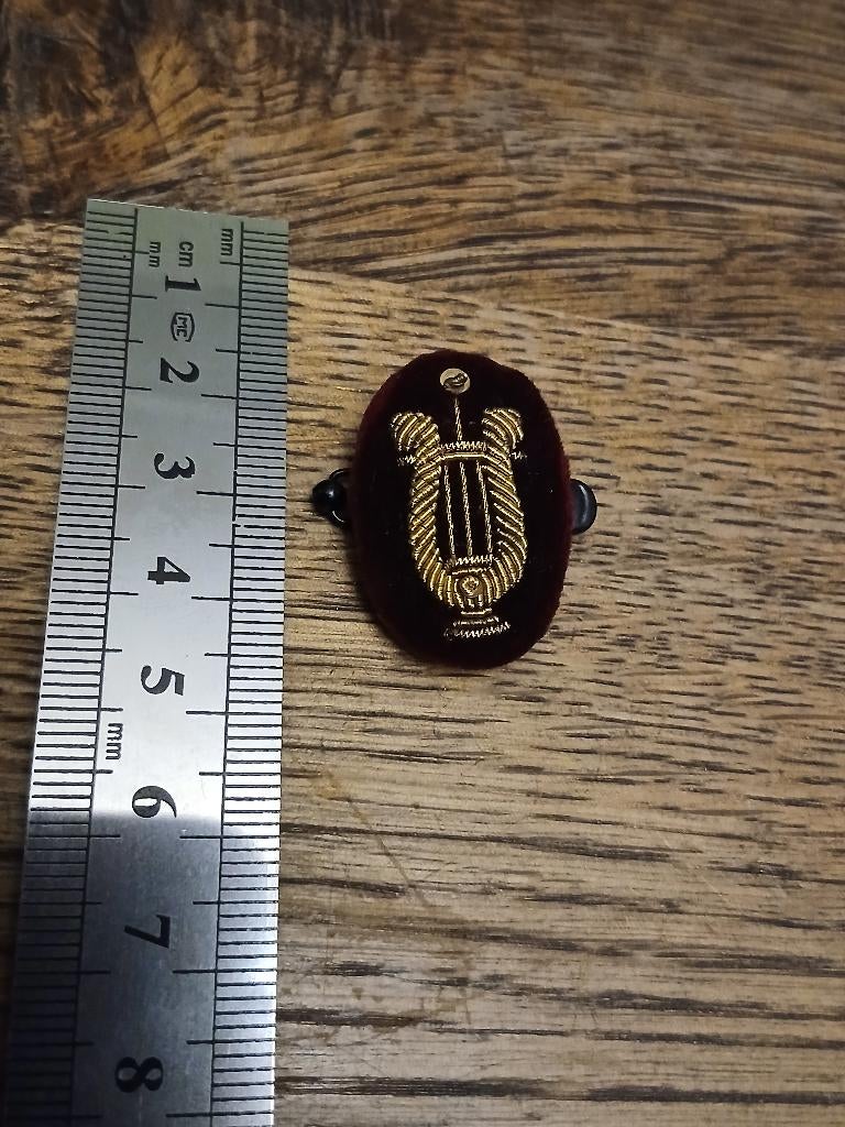 Insigne coiffe musique du regiment des guides, Collections, Envoi, Armée de terre, Emblème ou Badge