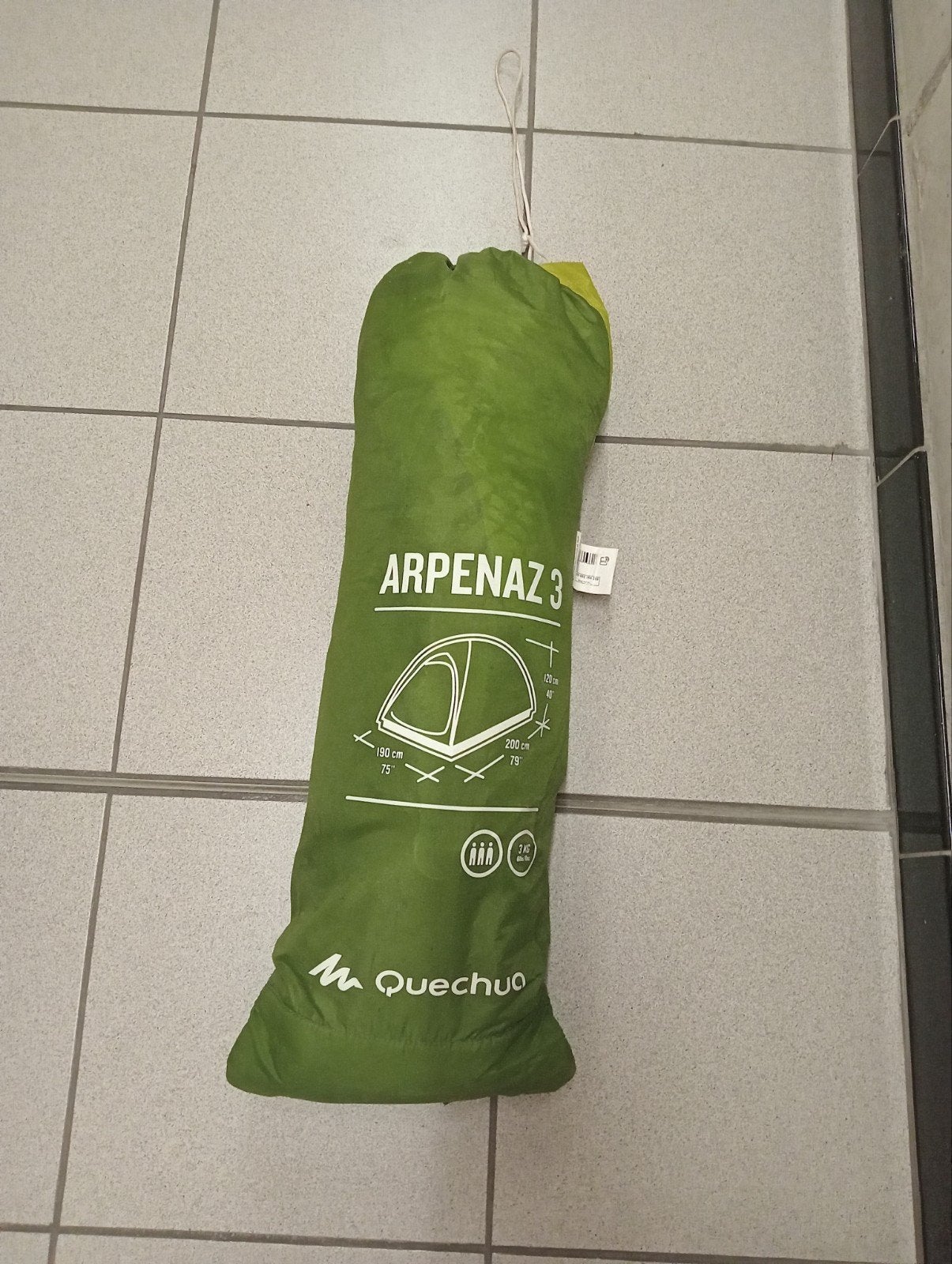 3 personen Tent, Caravans en Kamperen, Ophalen of Verzenden, Gebruikt, Tot en met 3