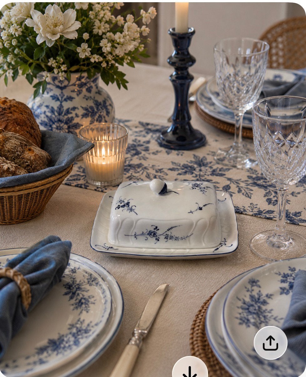 Beurrier Villeroy & Boch Vieux Luxembourg.fr.articles divers, Service complet, Enlèvement ou Envoi, Villeroy & Boch, Comme neuf