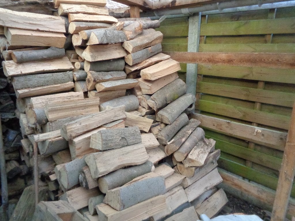 brandhout beuk droog, Tuin en Terras, Ophalen, Beukenhout, Blokken