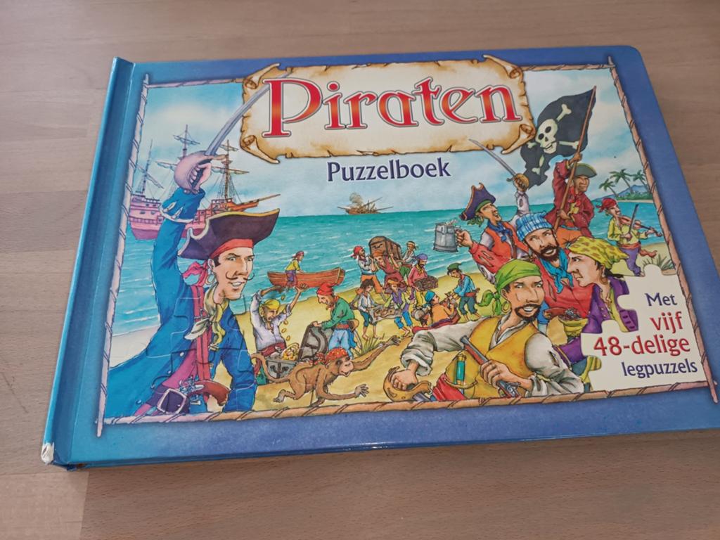 Piraten Puzzelboek, Ophalen