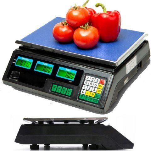 winkelweegschaal 40kg, Electroménager, Balances, Neuf, Digital, Balance de magasin, 500 grammes ou plus gros, 10 à 50 kg, Enlèvement