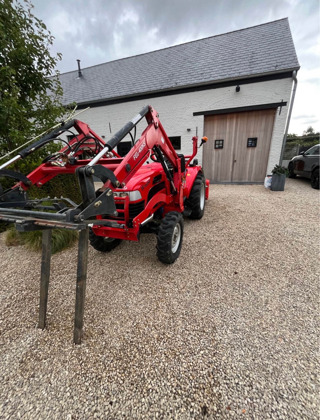 Tracteur compact Dongfeng DF404 (40 ch), Enlèvement