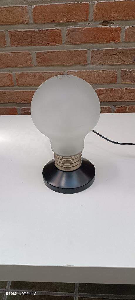 Lampe Ikea Vintage B9818 Ampoule Géante Verre Dépoli, Moins de 50 cm, Verre, Vintage, Enlèvement