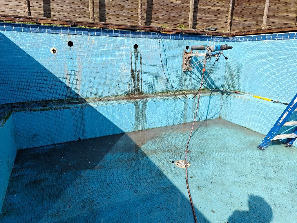 Diamantboor droog/nat tot 180mm, Doe-het-zelf en Bouw, 600 watt of meer, Variabele snelheid, Zo goed als nieuw, Ophalen