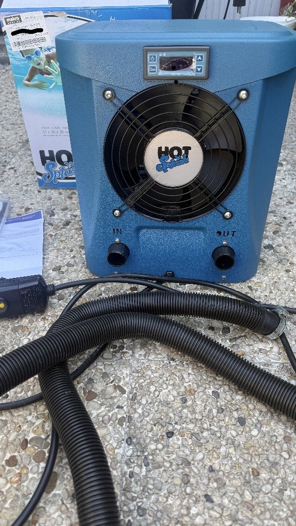 pompe à chaleur pour piscine jusqu'à 12m³, Jardin & Terrasse, Enlèvement, Utilisé, Chauffage
