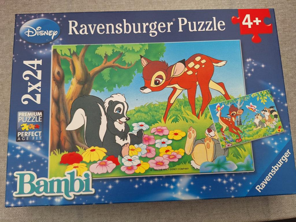 Ravensburger puzzel 2x24 stuks, Ophalen