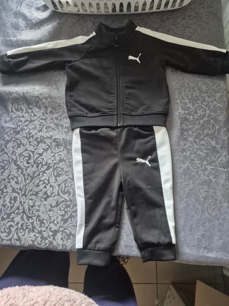 trainingspak puma baby, Enlèvement