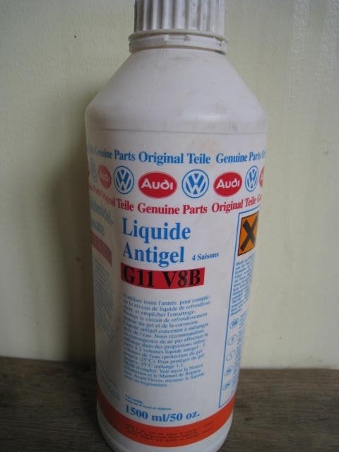 750 ml d'antigel Audi VW, G11 V8B, antigel liquide, 4 saison, Enlèvement