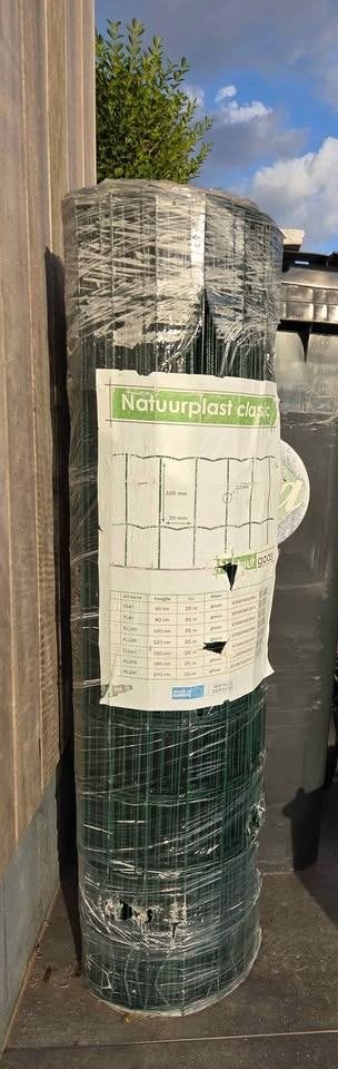 Natuurplast classic 100cm hoog 25meter lang groene draad, Tuin en Terras, Ophalen, Nieuw, 20 meter of meer, Draad