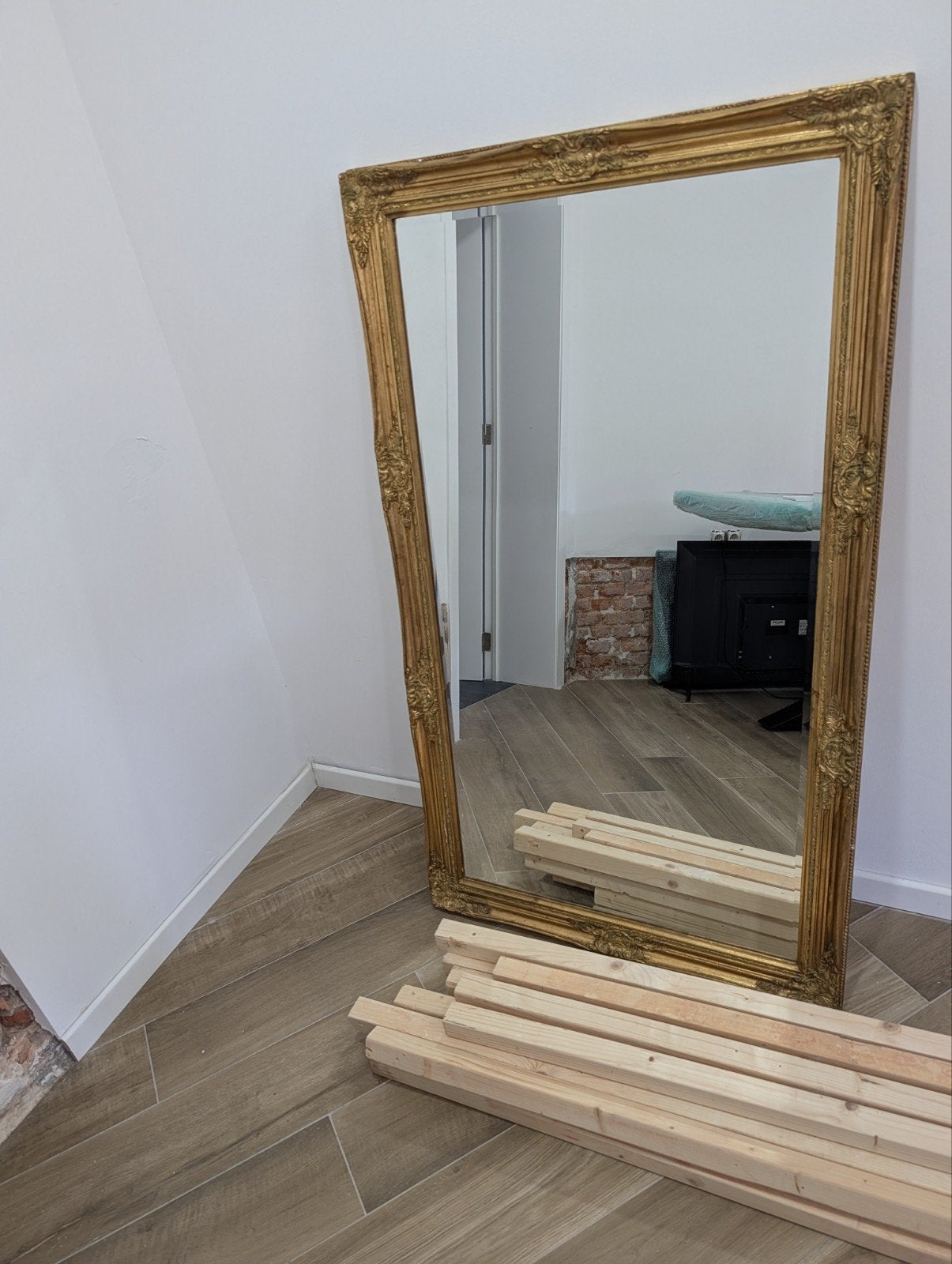 Grand miroir, Enlèvement