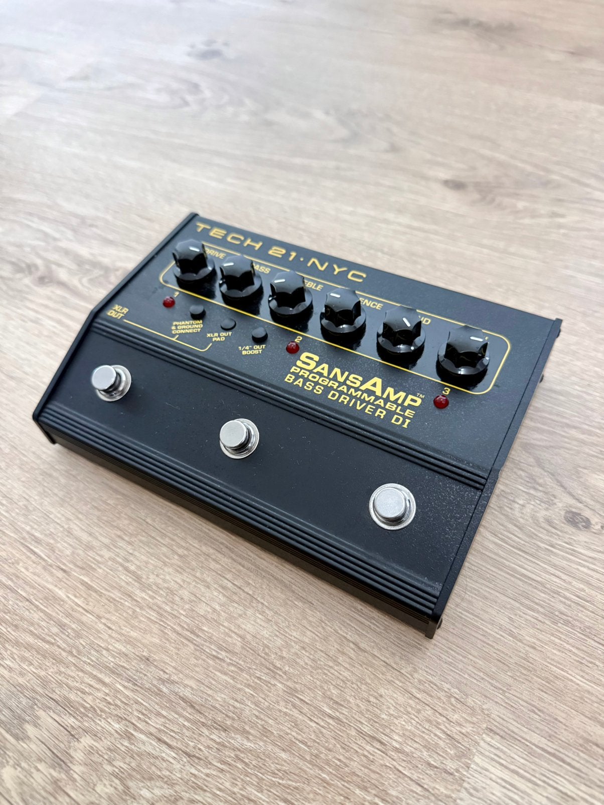 Tech21 SansAmp Programmable Bass Driver DI, Muziek en Instrumenten, Ophalen of Verzenden, Zo goed als nieuw, Distortion, Overdrive of Fuzz