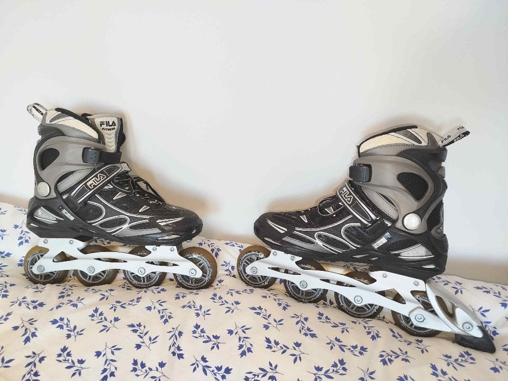 Paire de rollers, Sport en Fitness, Skeelers, Zo goed als nieuw, Inline skates 4 wielen, Ophalen, Overige merken