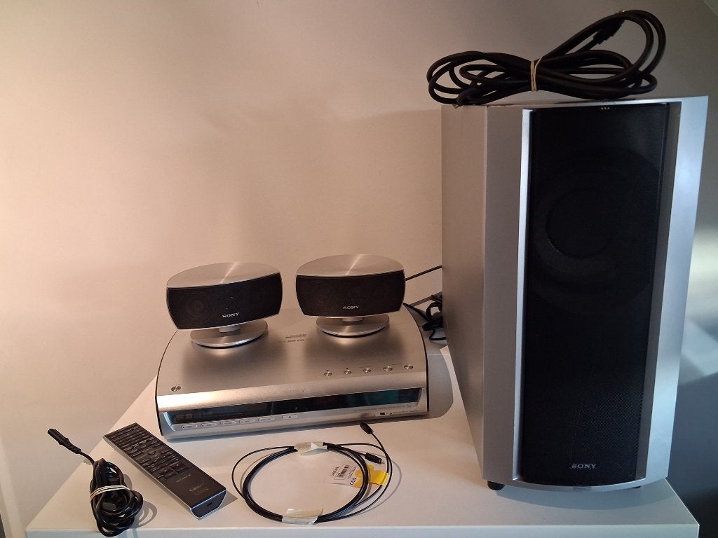 Sony HCD-X1R Home Cinema Set – DVD/HDD Surround Systeem, Audio, Tv en Foto, Home Cinema-sets, Ophalen, Gebruikt, 2.1-systeem, Sony
