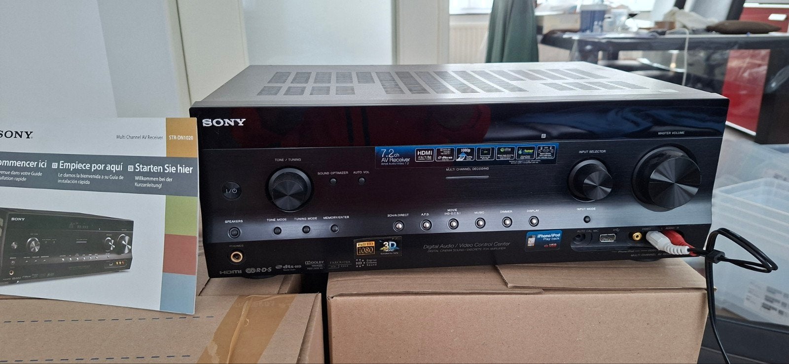 AMPLIFICATEUR SONY STR-DN1020 Excellent état, comme neuf, Audio, Tv en Foto, Versterkers en Ontvangers, Sony