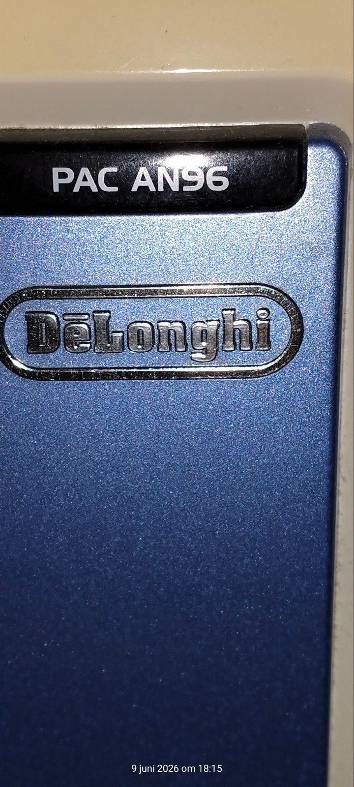 Climatiseur mobile Delonghi, Enlèvement