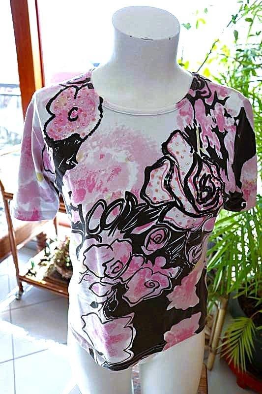 bijzonder bloem T-shirt, Kleding | Dames, Maat 38/40 (M), Vintage Dressing, Ophalen of Verzenden, Zo goed als nieuw