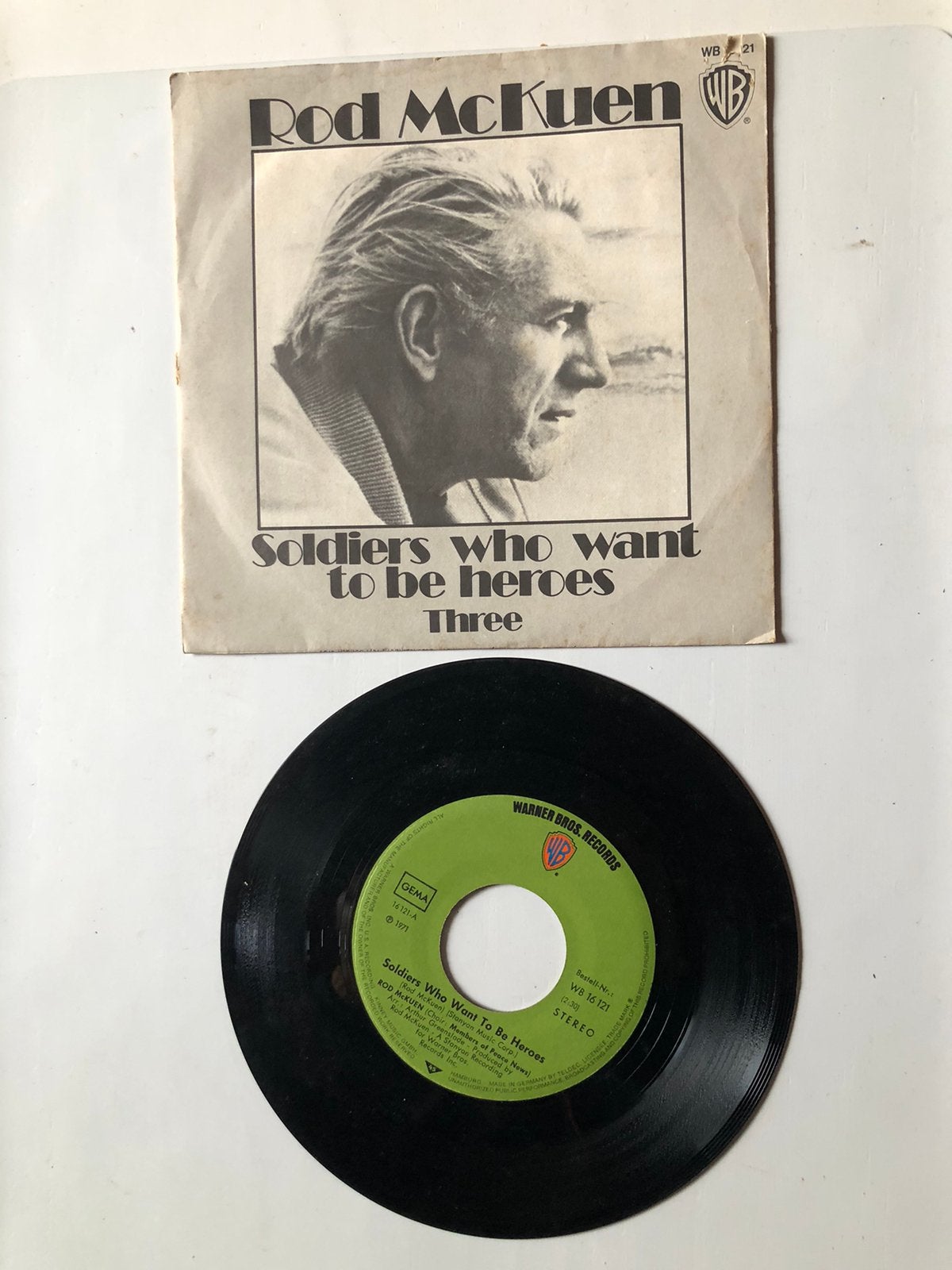 Rod McKuen: soldiers who want to be heroes ( 1971), Verzenden, Zo goed als nieuw
