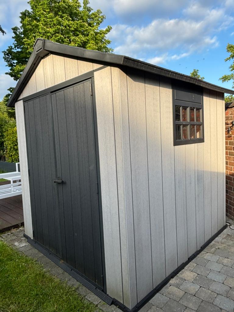 Tuinhuis in goede staat, Jardin & Terrasse, Abris de jardin, Enlèvement, Synthétique, Abri de jardin