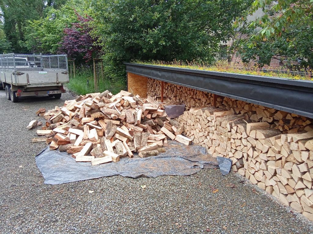 Bois de chauffage, Ophalen, Blokken