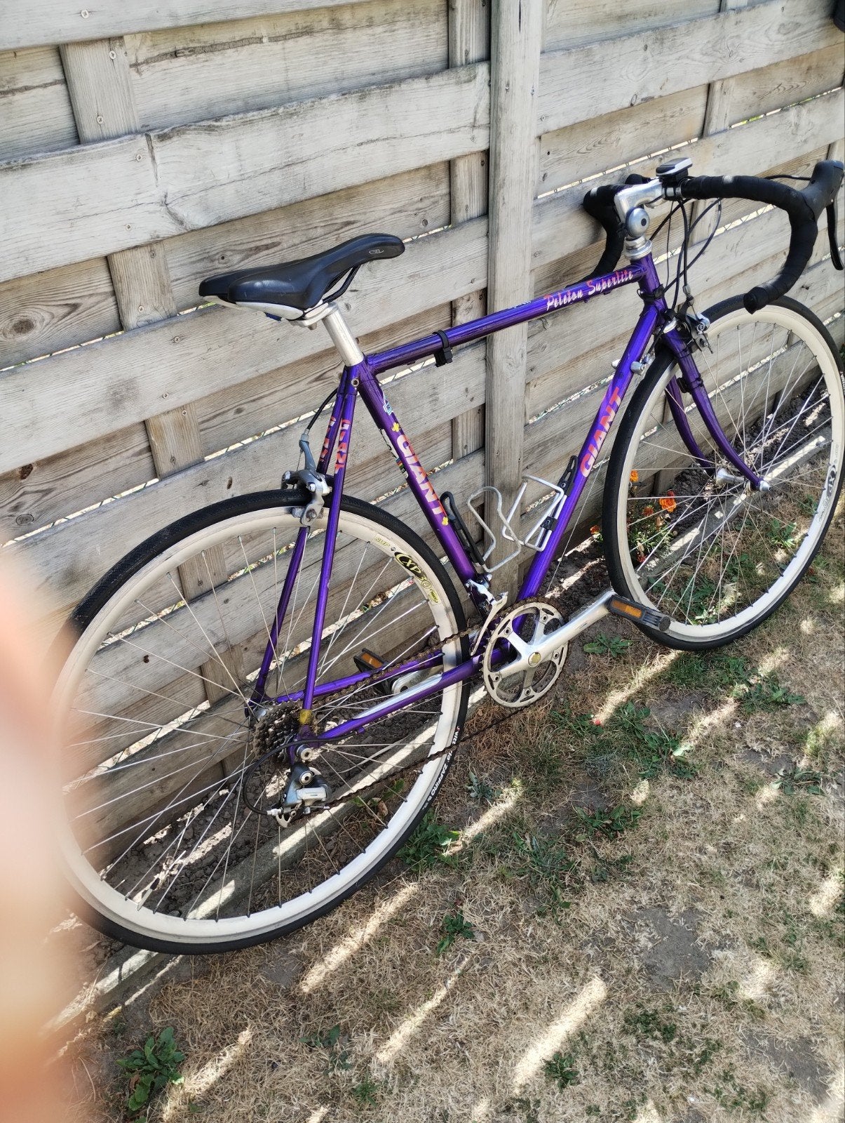 koersfiets giant, Fietsen en Brommers, Ophalen, 28 inch, Aluminium, Giant
