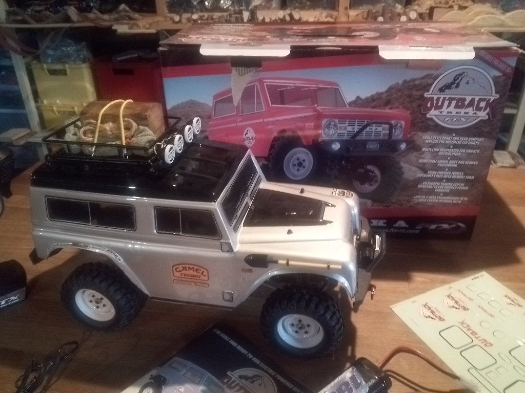 Rc crawler ftx outback, Hobby en Vrije tijd, Modelbouw | Radiografisch | Auto's, Gebruikt, Auto offroad, Schaal 1:10, RTR (Ready to Run)