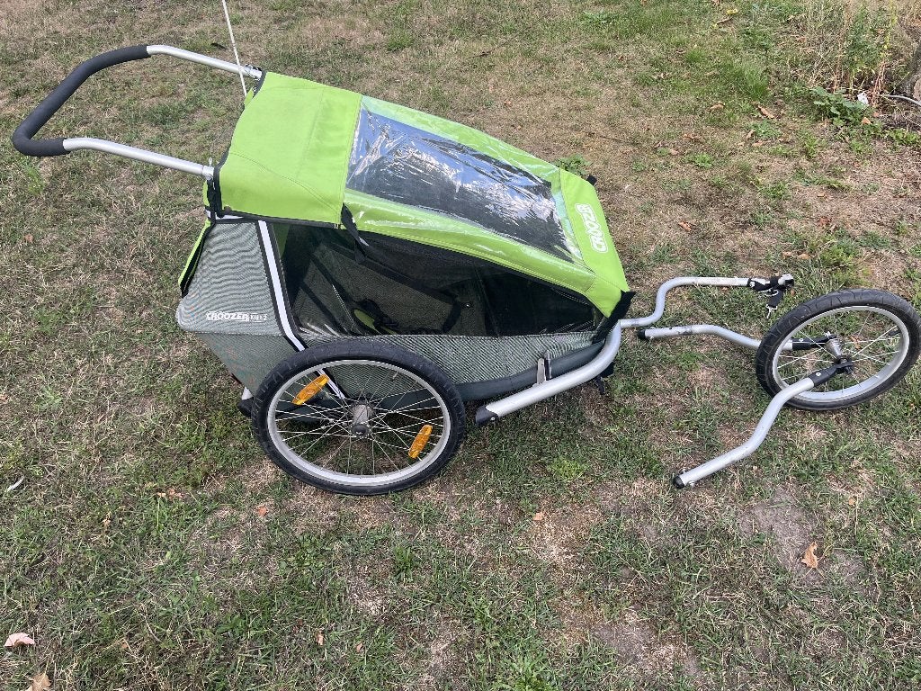 Croozer Kid for 2, 40 à 60 kg, Pliable, Croozer, Enlèvement