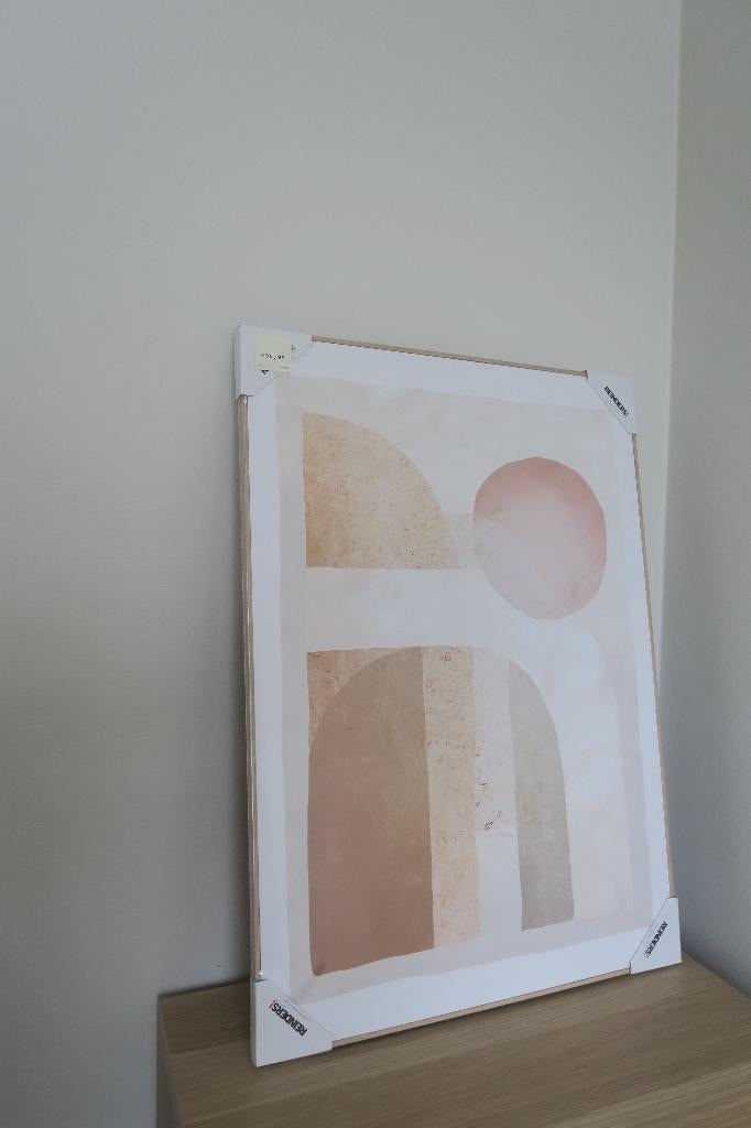 Reinders - abstract schilderij - 50 x 70 cm, 50 tot 75 cm, Nieuw, Ophalen of Verzenden, 50 tot 75 cm