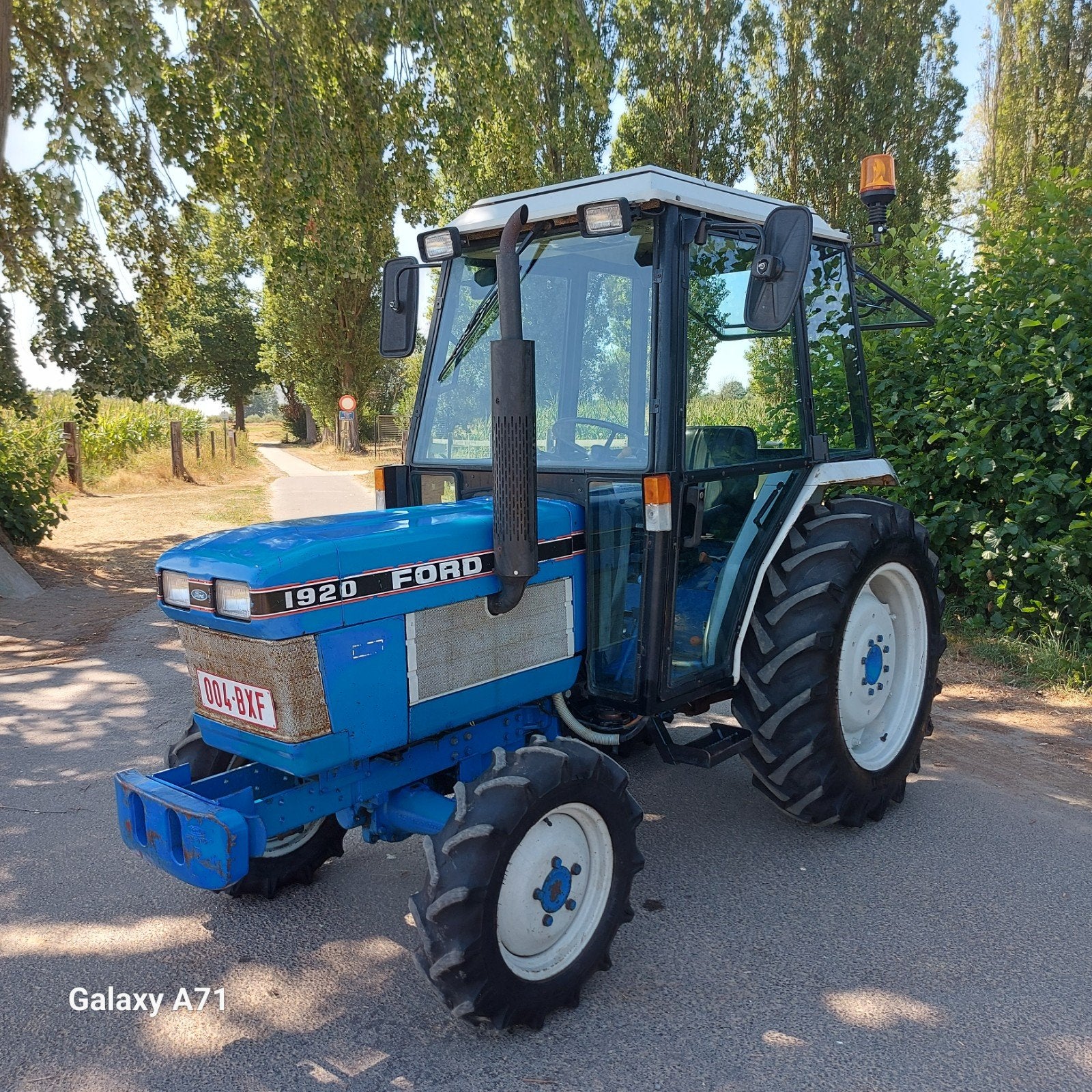ford midi tractor 35pk 4x4 servo cabinne!, Enlèvement, Ford