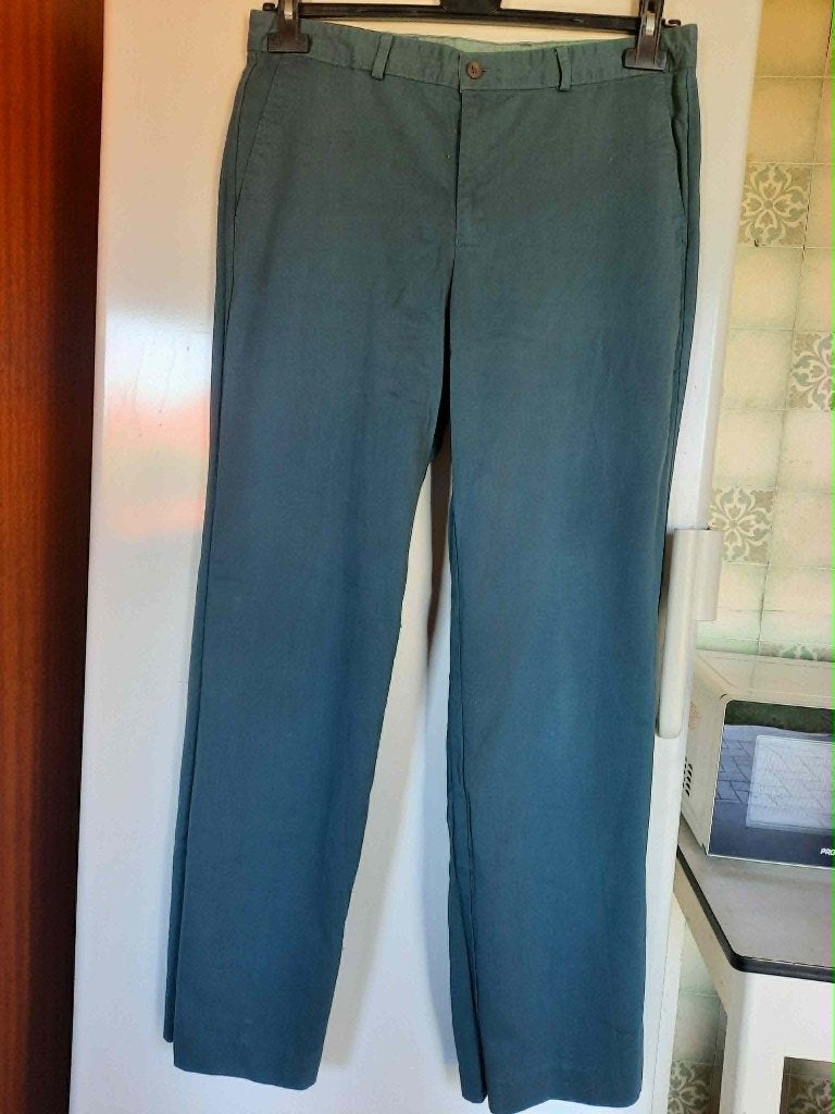 pantalon été homme, Kleding | Heren, Broeken en Pantalons, Ophalen of Verzenden, Zo goed als nieuw, Maat 48/50 (M), Groen