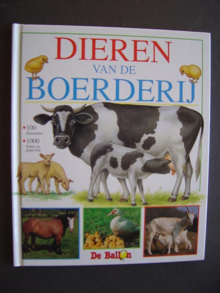 boek dieren op de boerderij, Enlèvement ou Envoi, Comme neuf, Ballon