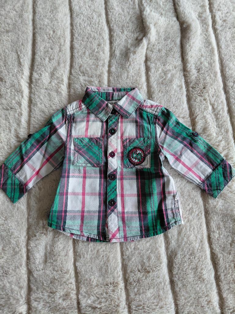 hemdje Noppies M62, Kinderen en Baby's, Babykleding | Maat 62, Gebruikt, Ophalen of Verzenden, Overhemdje of Bloesje, Jongetje