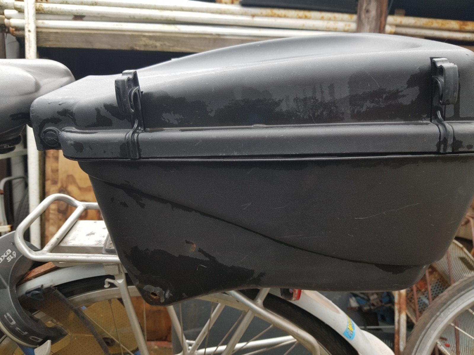 KETER Bagagedrager koffer voor fiets, Ophalen