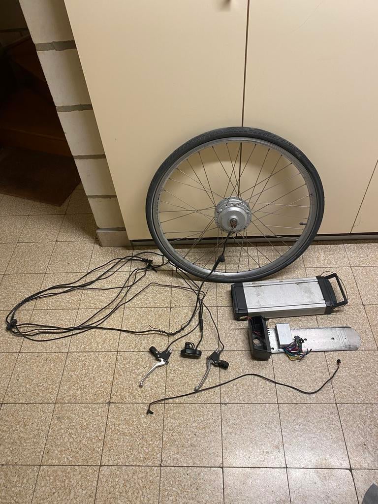 Kit elektrische fiets, Fietsen en Brommers, Ophalen, Zo goed als nieuw