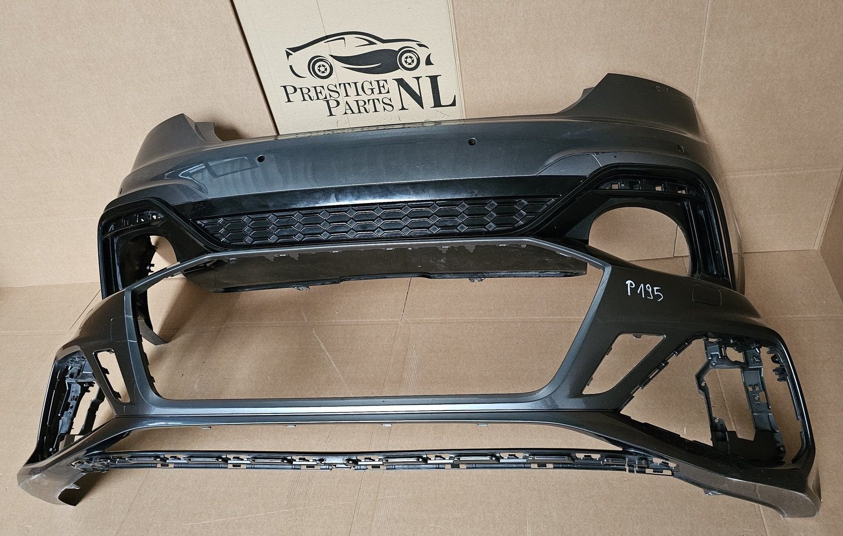 Bumper Set AUDI A5 B9 8W F5 RS5 FACELIFT ORGINEEL 6xPDC, -, Utilisé, Avant, -