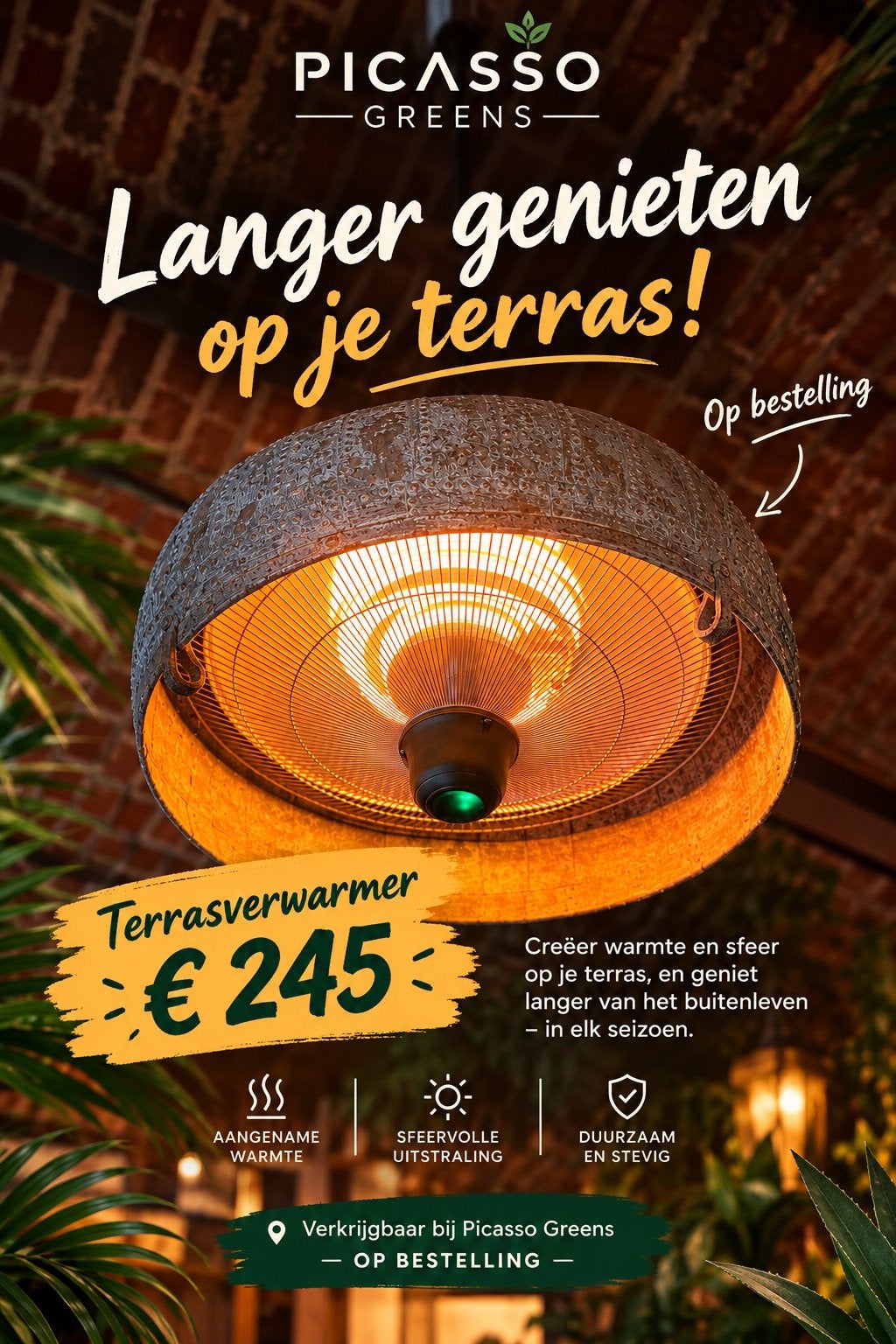 Radiateur de terrasse, Enlèvement, Neuf, Électrique, Plafond