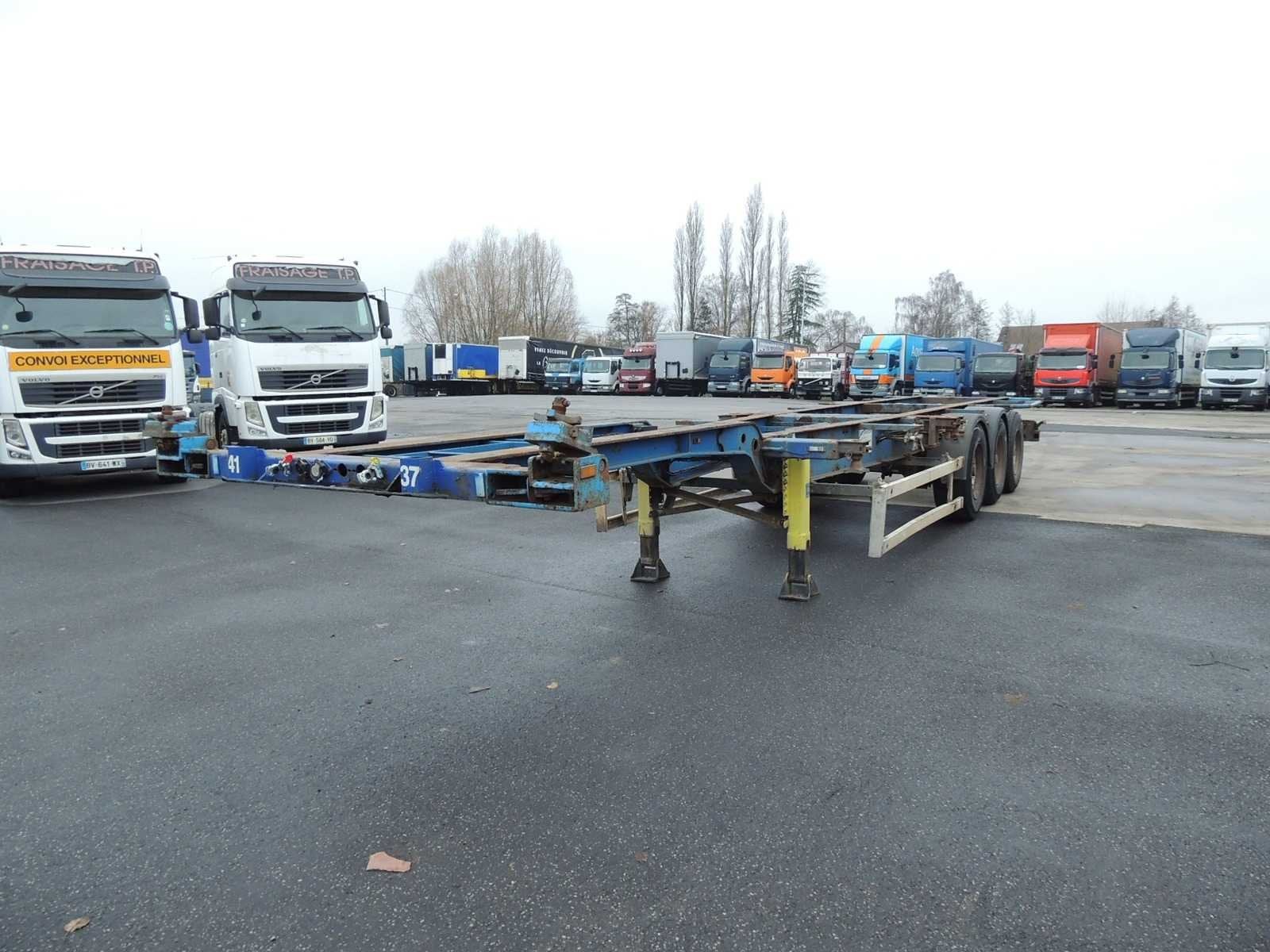 KRONE - 2003 - CHÂSSIS CONTAINERS DE 40' - Semi-remorque, Achat, Entreprise, Autres carburants, Remorques et Semi-remorques