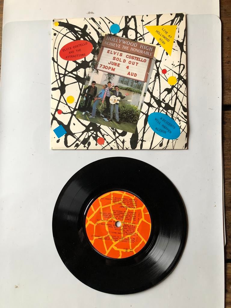 Elvis Costello : en direct à Hollywood(NM ; EP promo), Envoi, EP