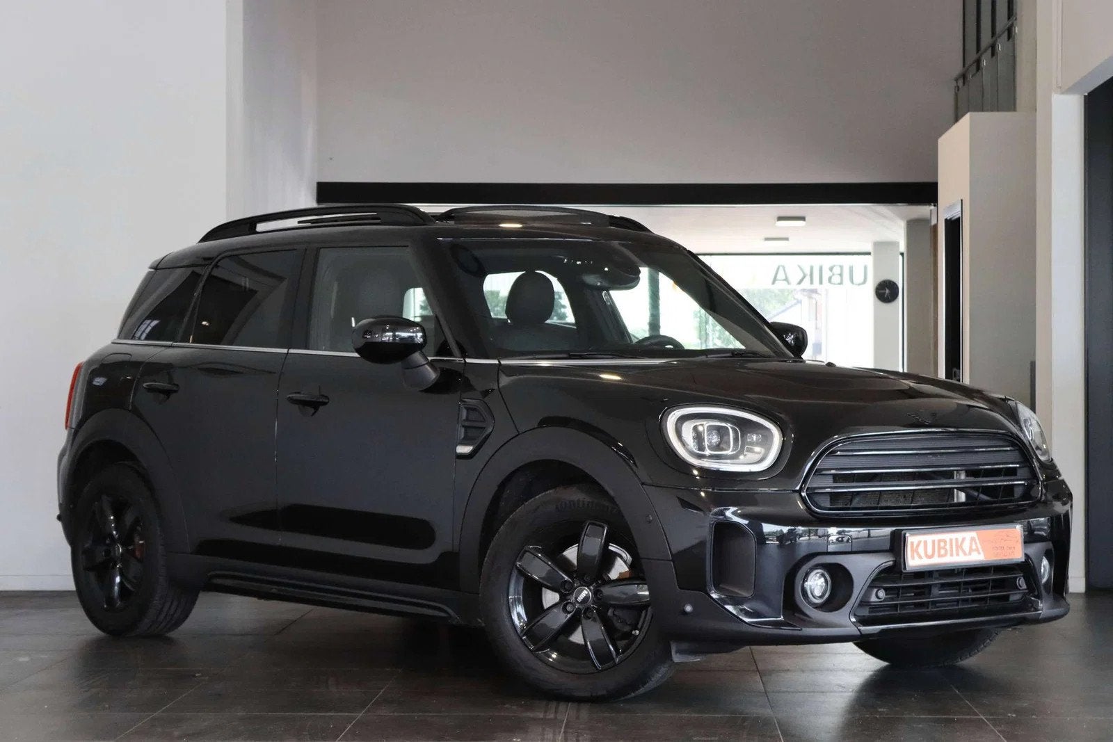 MINI Countryman Cooper 1.5A Cooper OPF Pano CruiseC LijnA Le, Gebruikt, Countryman, Zwart, Leder
