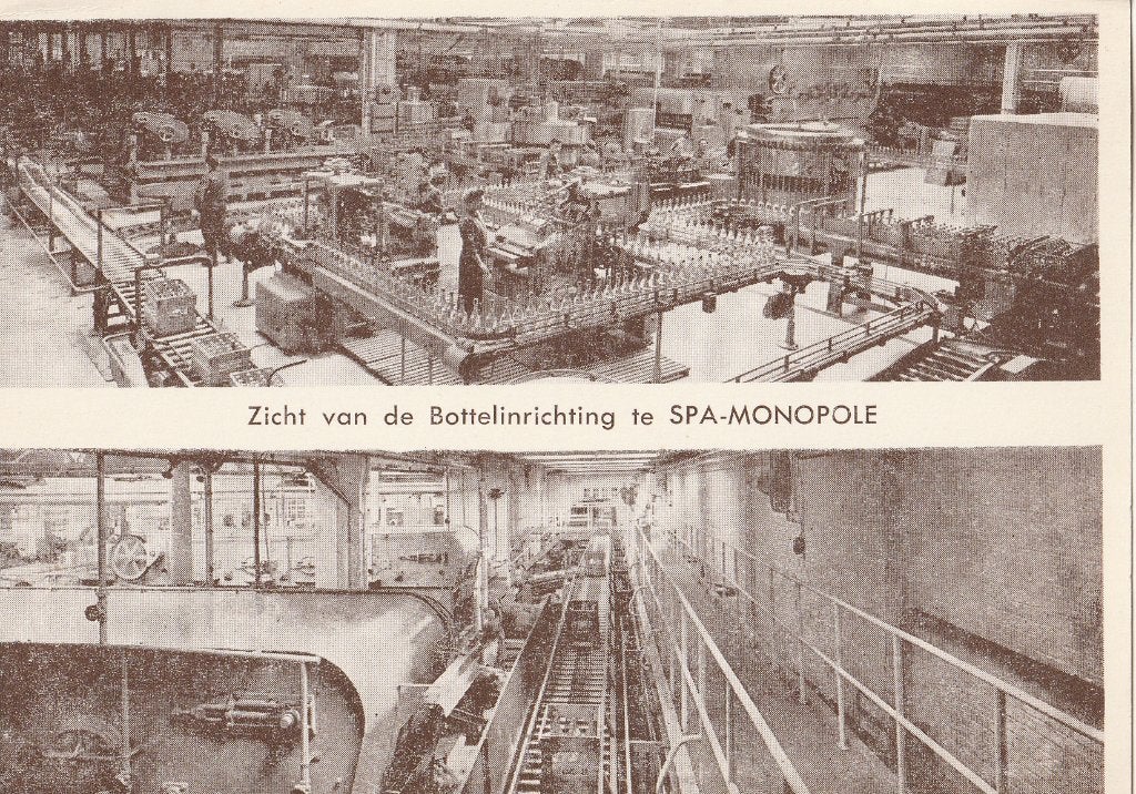 SPA -  Zicht van de Bottelinrichting, Ophalen of Verzenden, Ongelopen, Luik