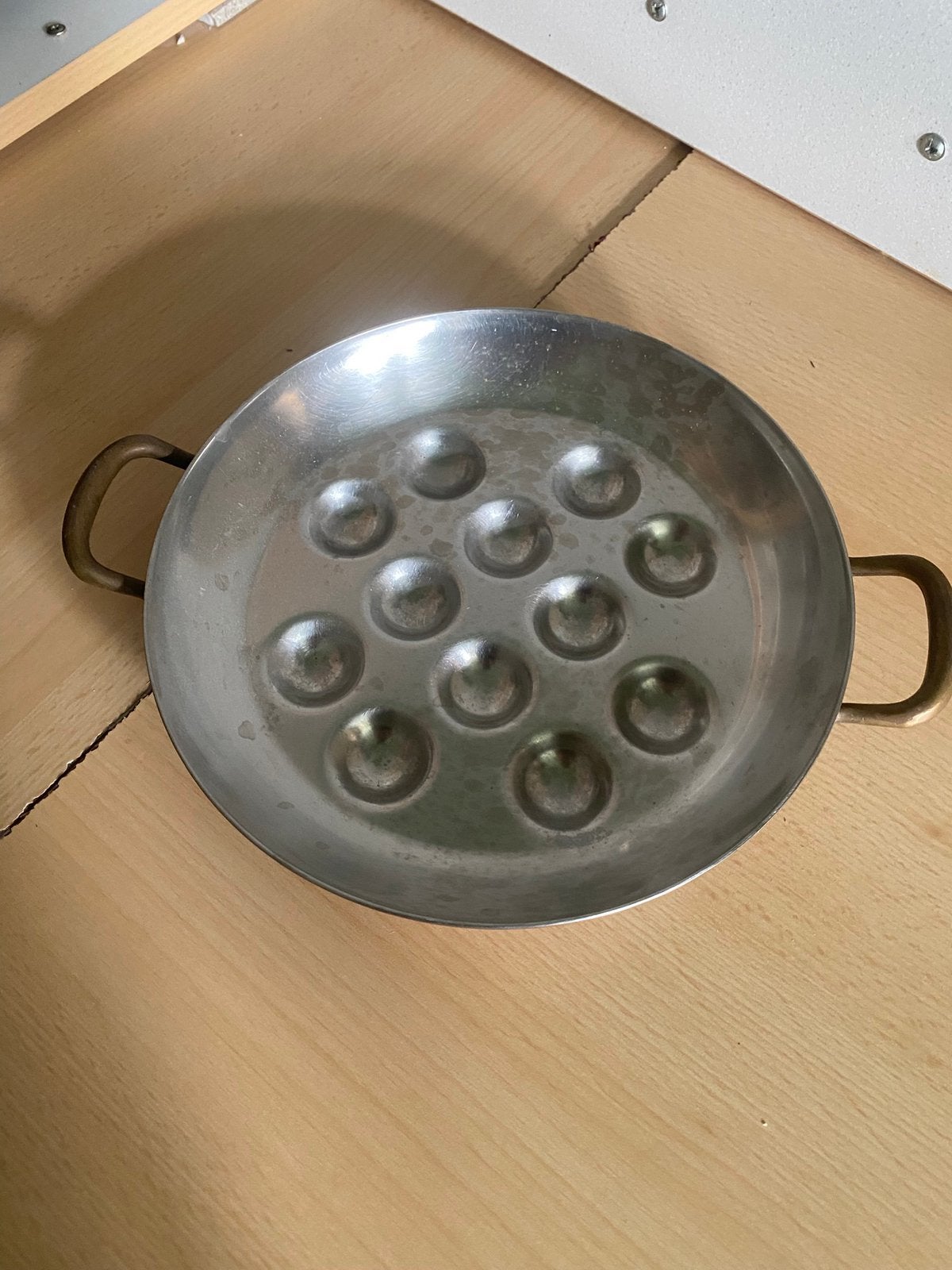4 Plats en cuivre pour escargots, Enlèvement