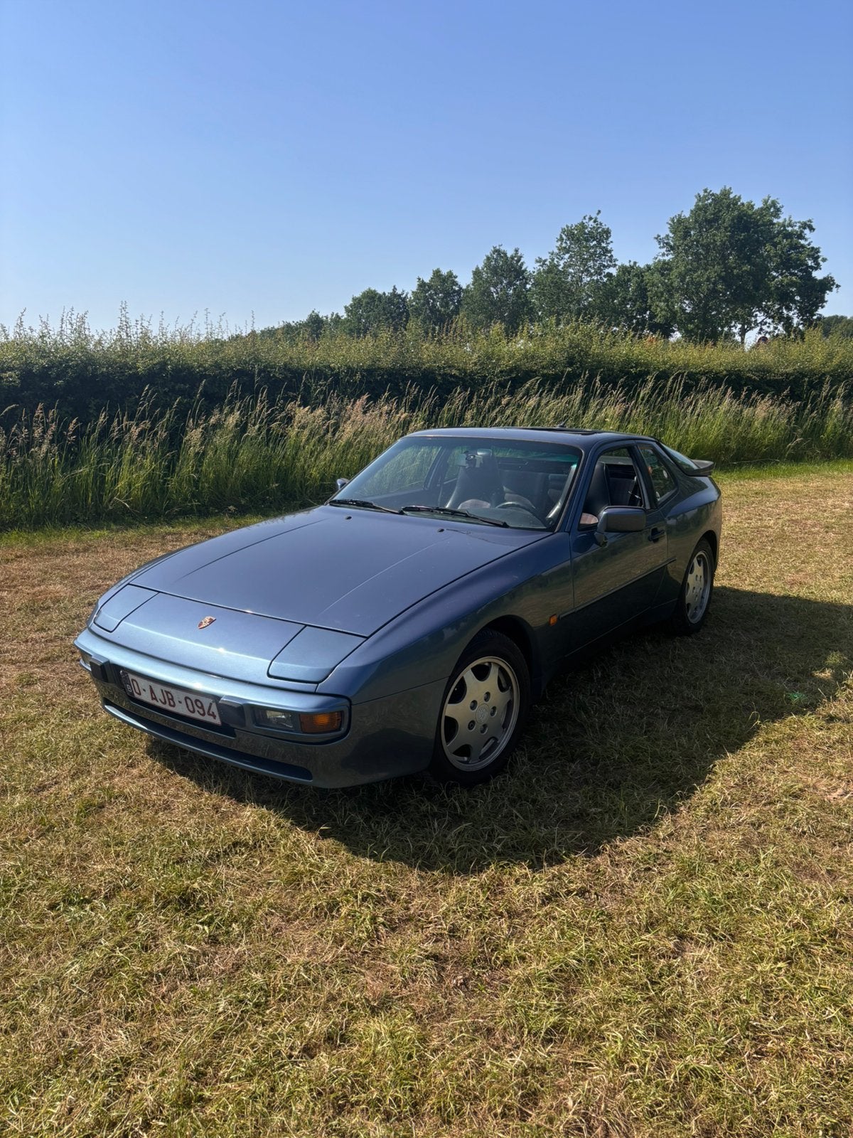 1989 Porsche 944 2.7 bleu/bleu, Autos, Achat, Bleu, 2 portes, Particulier