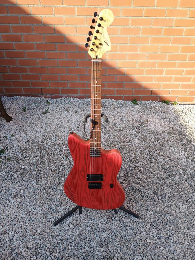 Apollo customs Belgium handbuilt jazzmaster, Ophalen of Verzenden