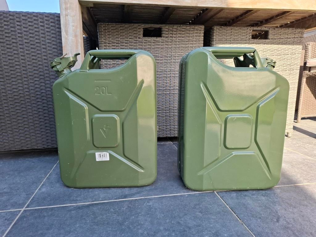 Metalen jerrycan 20l, Ophalen