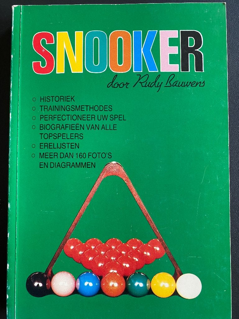 Snooker - door Rudy Bauwens, Enlèvement ou Envoi, Utilisé