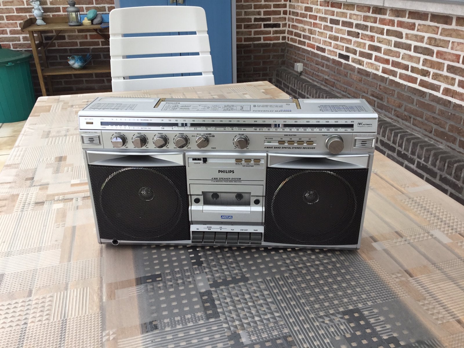 FHILIPS RADIO  powerplay D8514 machine, TV, Hi-fi & Vidéo, Enlèvement, Utilisé, Radio