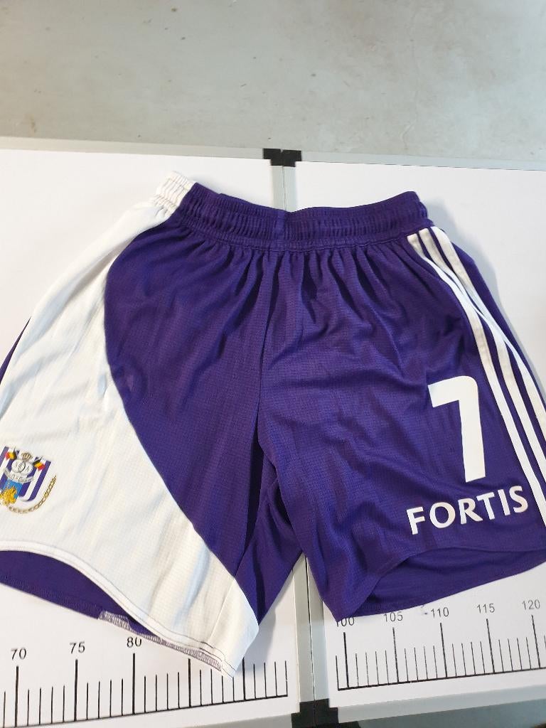 Matchworn shorts RSC Anderlecht, Verzamelen, Sportartikelen en Voetbal, Gebruikt, Overige typen, Ophalen