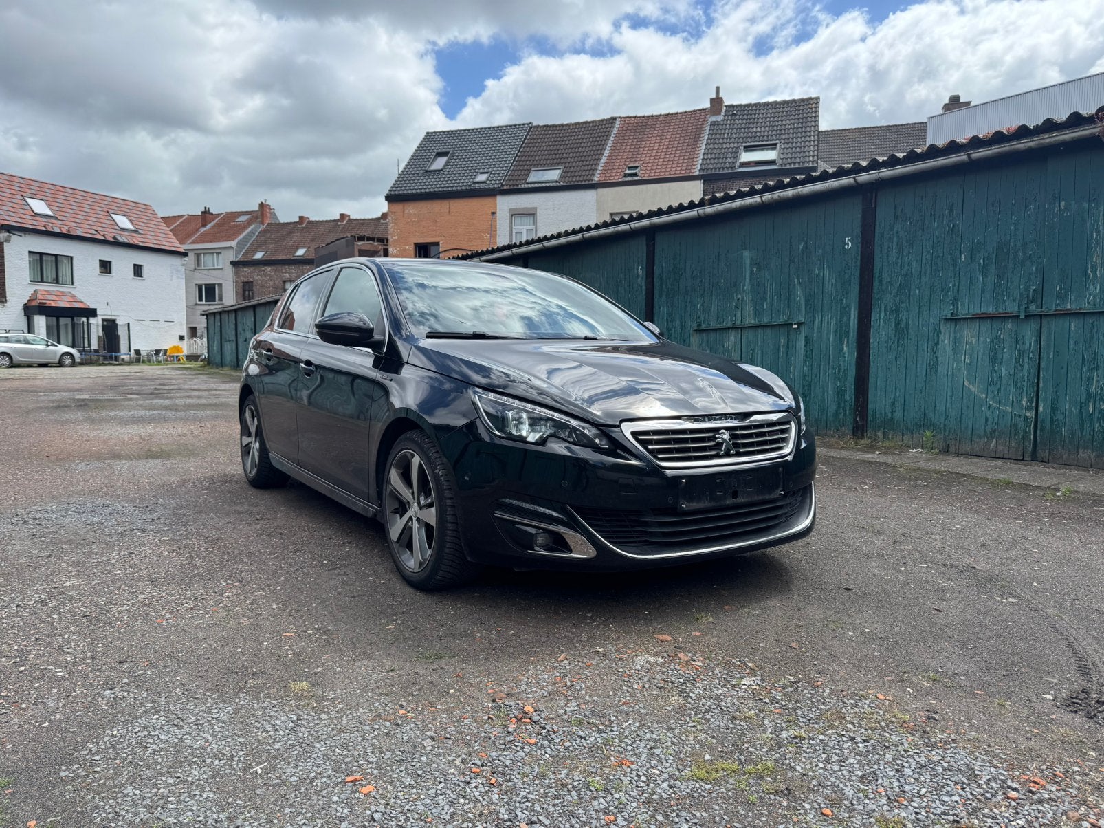 Peugeot 308 Gt-line!! Export of handelaar! Zo meenemen, Auto's, Alcantara, Zwart, Bedrijf, Handgeschakeld