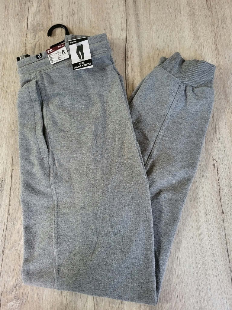 Training homme gris clair, taille 2 XL modèle slim, Enlèvement, Neuf, Autres tailles, Gris