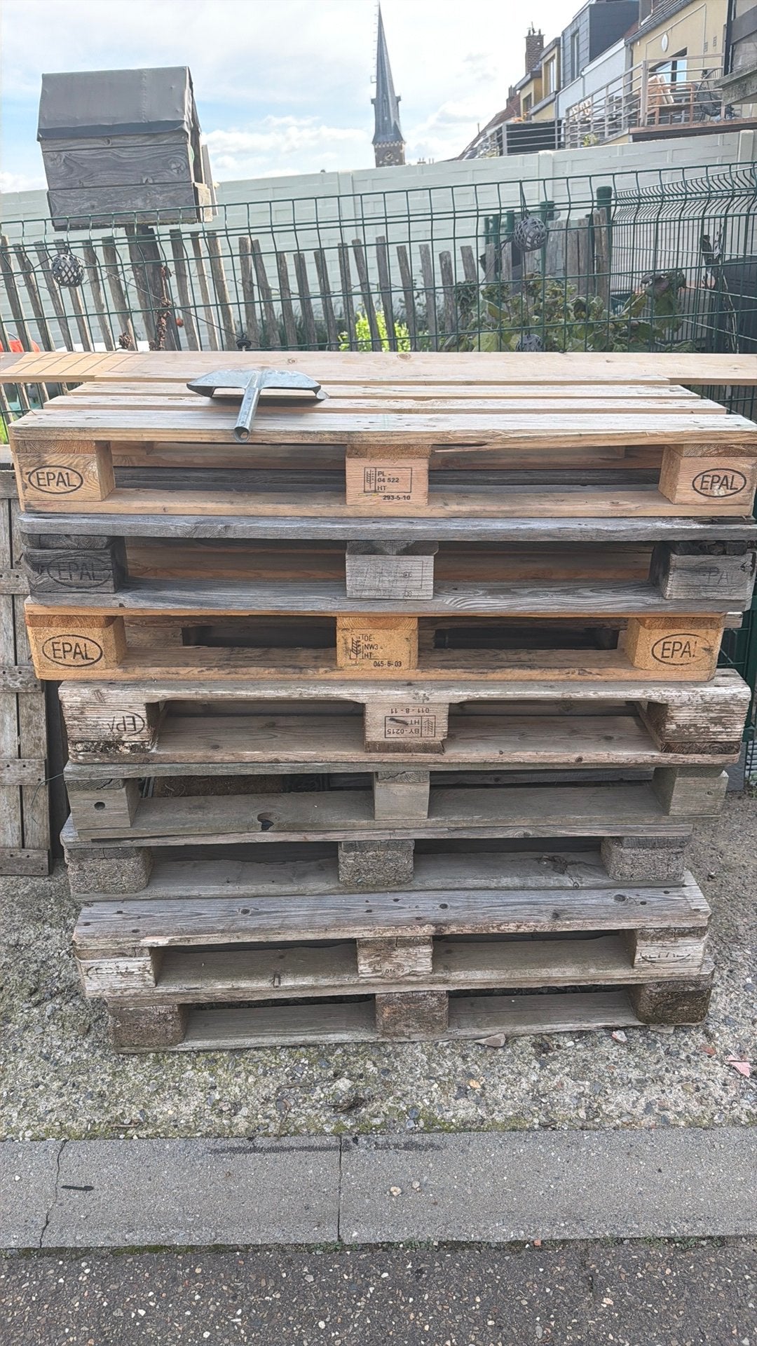 Paletten en hout, Bricolage & Construction, Enlèvement, Comme neuf